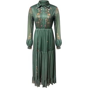 Cute, long sleeve Maxi Sundress, Medium